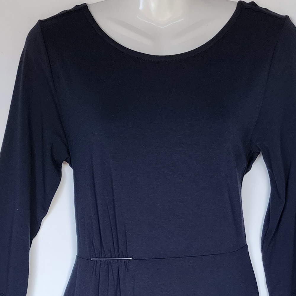 Soft Surroundings Black Asymmetrical Hem Dress Size XS - Picture 2 of 5